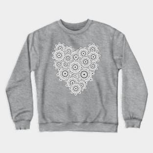 Mandala of the Heart Crewneck Sweatshirt